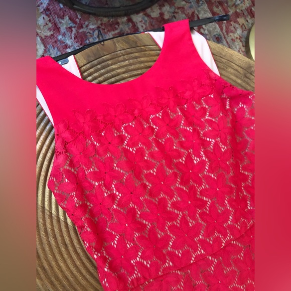 Muse red floral party dress- great condition! - Picture 9 of 10